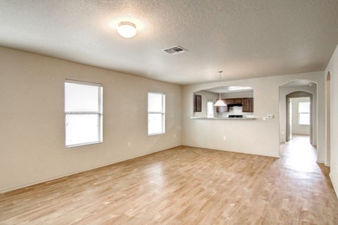 Floor plan for 3 beds, 2 baths, 1407 sqft