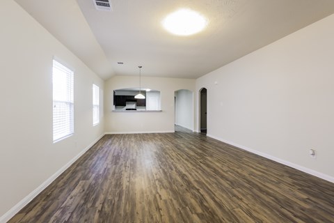 Floor plan for 3 beds, 2 baths, 1407 sqft