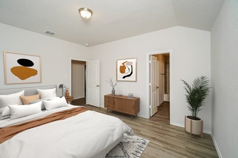 Floor plan for 3 beds, 2.5 baths, 1420 sqft