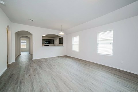 Floor plan for 3 beds, 2 baths, 1407 sqft