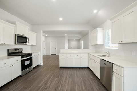 Floor plan for 4 beds, 2 baths, 1534 sqft