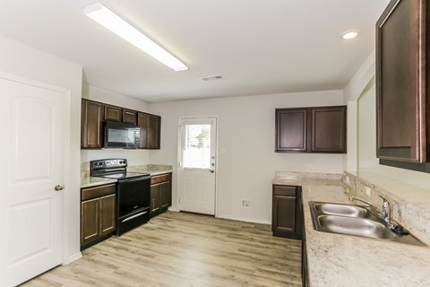 Floor plan for 3 beds, 2 baths, 1407 sqft