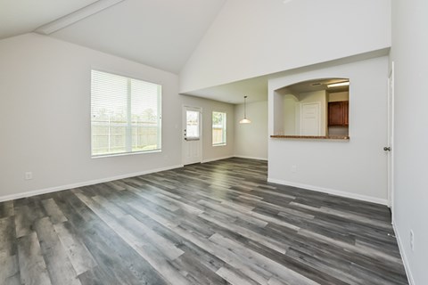 Floor plan for 3 beds, 2.5 baths, 1381 sqft
