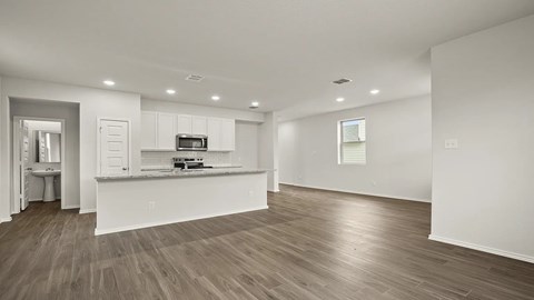 Floor plan for 3 beds, 2.5 baths, 1643 sqft