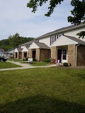 Lock Haven apartment for rent - a row of houses on the side of a street