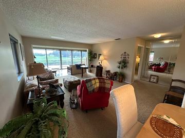 Bradenton house for rent - a living room filled with furniture and a large window