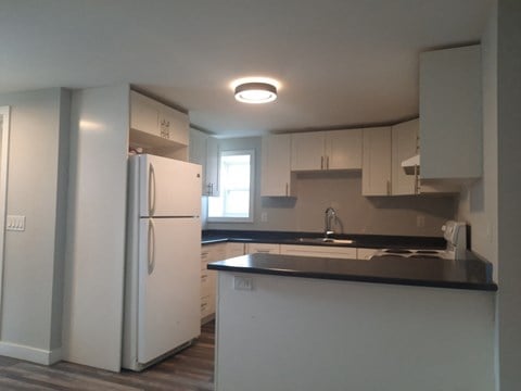 Floor plan for 1 bed, 1 bath