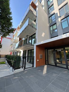 Vancouver apartment for rent - the building in which the apartment is located