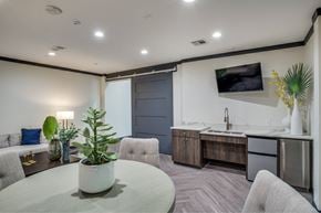 Flower Mound apartment for rent - Brand new Clubhouse with entertainment center, pool table, TV and lounge area with kitchen