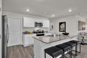 Rossville apartment for rent - Counter table and bench at Valley Ridge, Rossville, Georgia