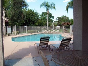 Glendale apartment for rent - the pool is available for residents to enjoy at the apartments