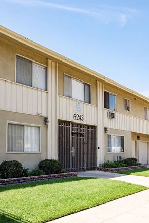 Whittier apartment for rent - A building with the number 6243 on it.