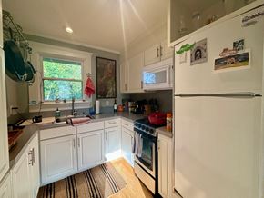 Baton Rouge apartment for rent - the kitchen is clean and ready for us to use