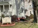 Fall River apartment for rent - a white house with a sign in front of it