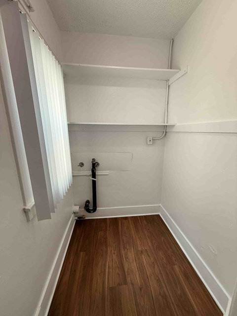 Floor plan for 2 beds, 1 bath