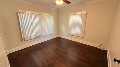 Floor plan for 1 bed, 1 bath