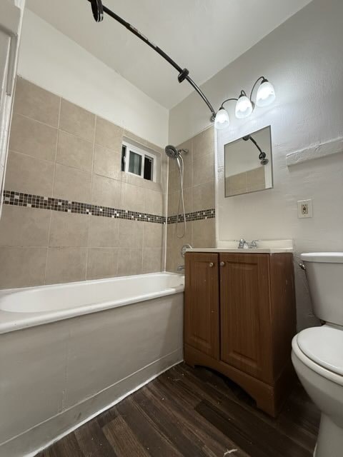 Floor plan for 2 beds, 1 bath