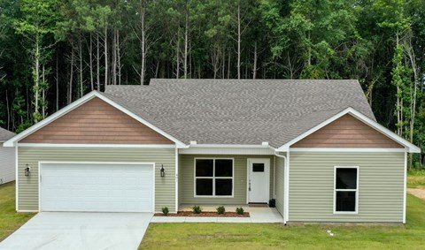 Floor plan for 3 beds, 2 baths, 1610 sqft