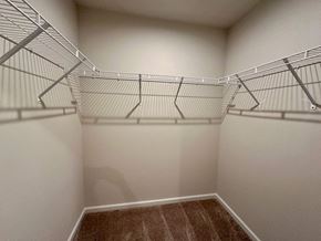 Greenville house for rent - the spacious walk in closets in every home