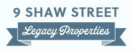 Regina apartment for rent - A logo for 9 Shaw Street Legacy Properties.
