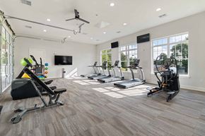 Elizabethtown apartment for rent - the gym is equipped with cardio equipment and weights