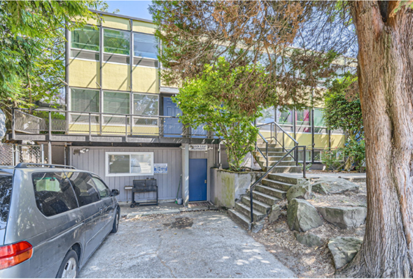 Seattle apartment for rent - a house with a car parked in front of it