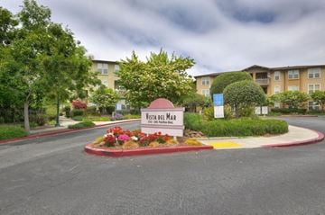 Watsonville house for rent - A sign that says Vista Del Mar in front of a building.