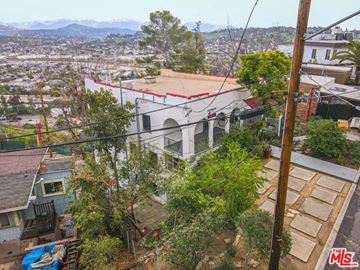 Los Angeles apartment for rent - an aerial view of a house in a neighborhood with trees