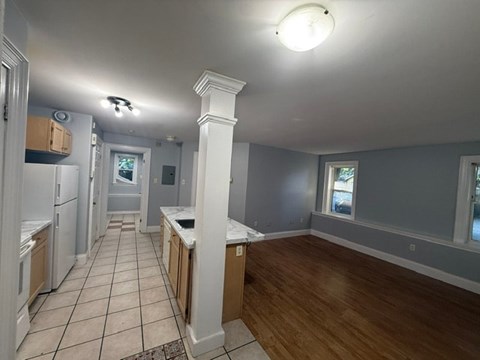 Floor plan for 1 bed, 1 bath