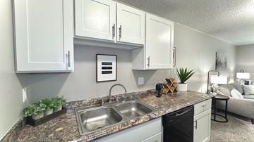 Longmont apartment for rent - a living room with a couch and a tv
