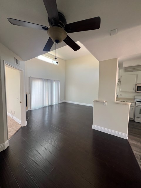 Floor plan for 2 beds, 2 baths