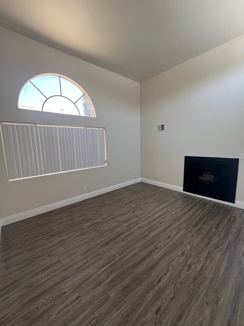 Floor plan for 1 bed, 1 bath