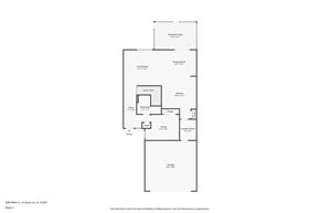 Davenport house for rent - this is the floor plan of the residence