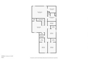Davenport house for rent - this is a floor plan of a 2100 sq ft home
