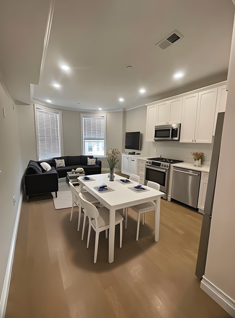 Floor plan for 2 beds, 1 bath, 756 sqft
