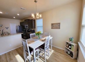 Killeen house for rent - a dining room and kitchen with a table and chairs