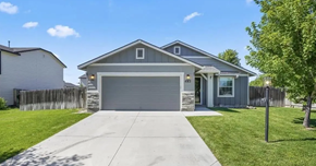 Meridian apartment for rent - a house with a driveway and a garage door