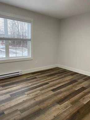Kentville apartment for rent - a living room with wood floors and a window