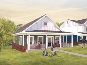 Atco apartment for rent - A family is sitting on the grass in front of a house.