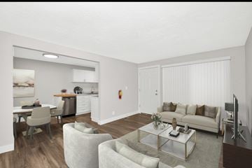 Ogden apartment for rent - a living room with a couch and a table