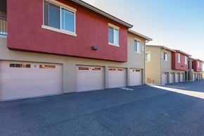 Prescott apartment for rent - the view of a living room with a large mirror and a wooden floor