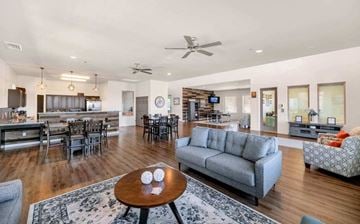 Prescott apartment for rent - a living room with a couch and a table