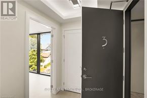 Fort Erie (Crystal Beach) condo for rent - a modern door with a view of a window