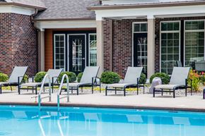 Indianapolis apartment for rent - the swimming pool at the resort