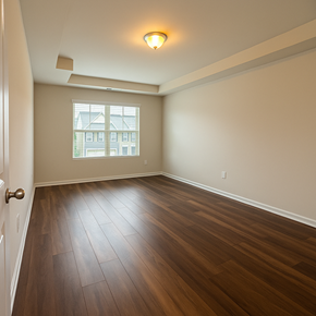Indian Land house for rent - A room with wooden flooring and a window.