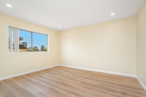 Floor plan for 1 bed, 1 bath
