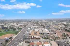 Hawthorne apartment for rent - A view of a city from a high vantage point.