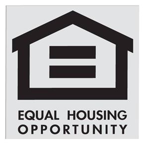 Cleveland apartment for rent - A black and white image of a house with the words "Equal Housing Opportunity" below it.