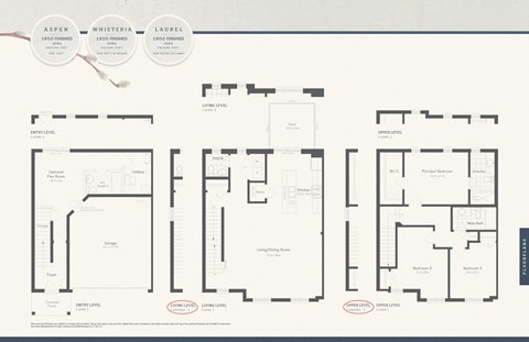 Floor plan for 4 beds, 4 baths, 2084 sqft