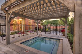 Courtyard spa